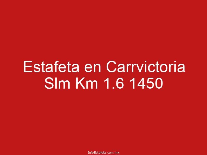 Estafeta en Carrvictoria Slm Km 1.6 1450