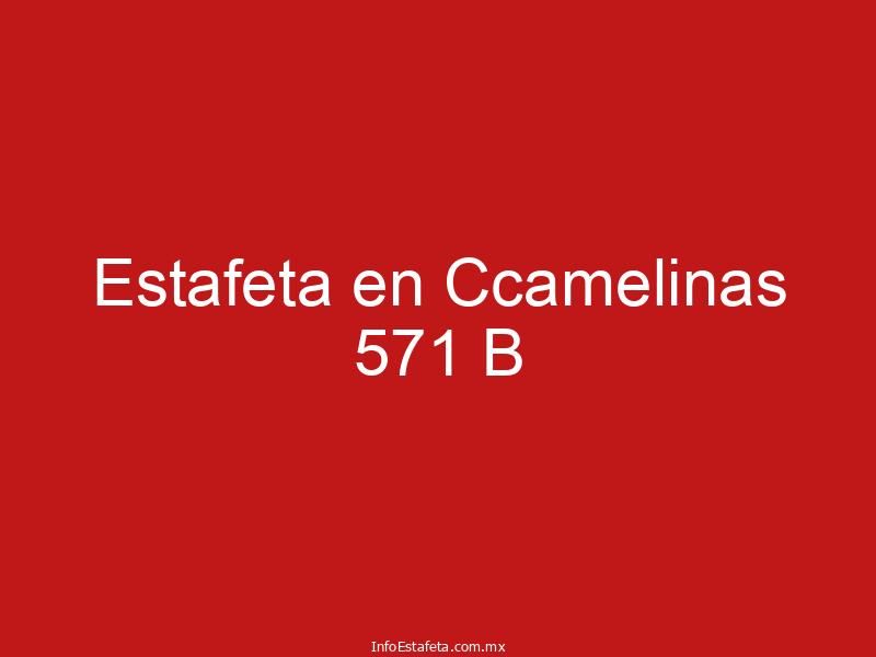 Estafeta en Ccamelinas 571 B