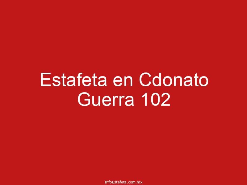 Estafeta en Cdonato Guerra 102