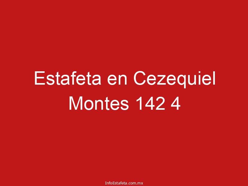 Estafeta en Cezequiel Montes 142 4