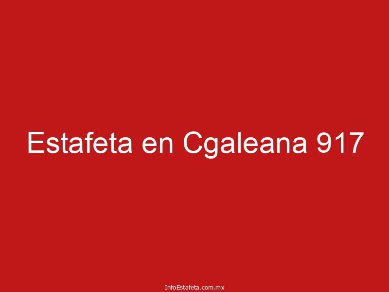 Estafeta en Cgaleana 917