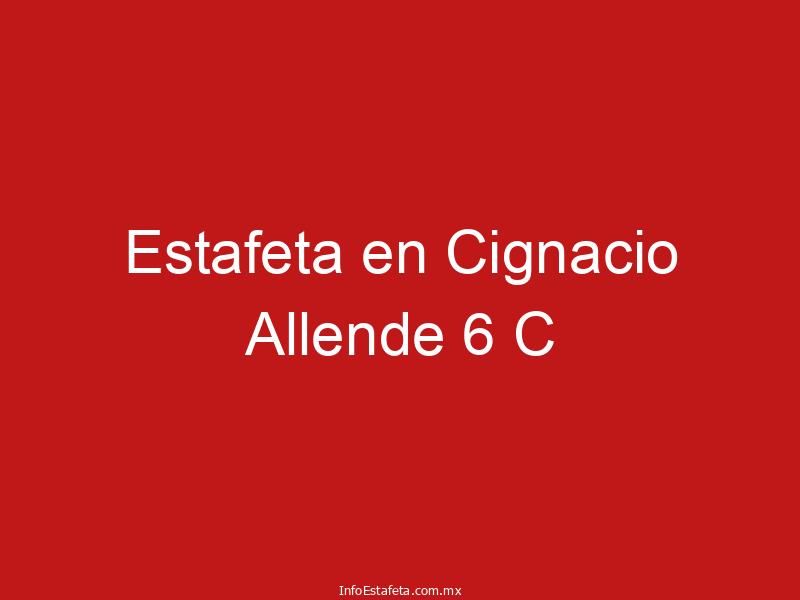 Estafeta en Cignacio Allende 6 C