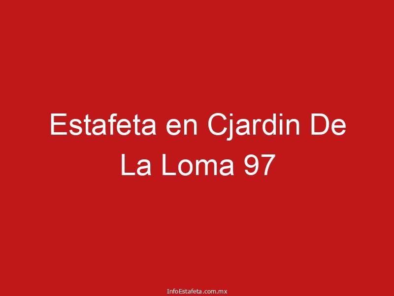 Estafeta en Cjardin De La Loma 97