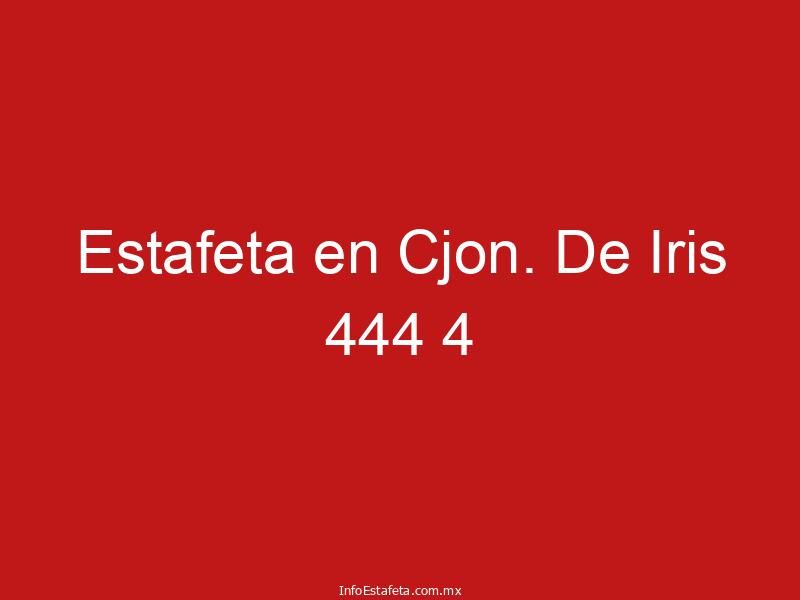 Estafeta en Cjon. De Iris 444 4