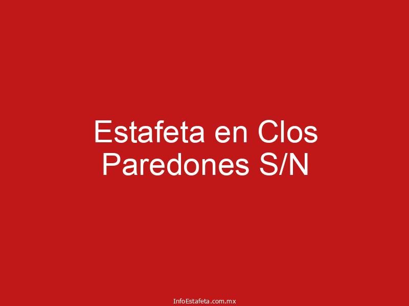 Estafeta en Clos Paredones S/N