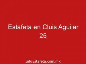 Estafeta en Cluis Aguilar 25