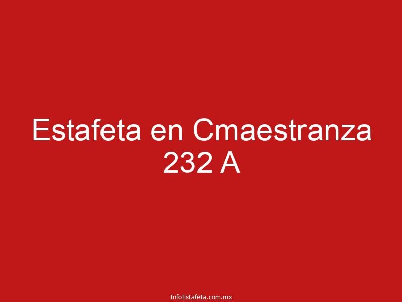 Estafeta en Cmaestranza 232 A