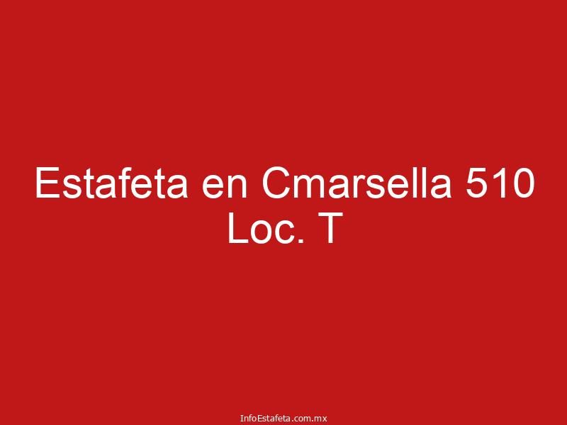 Estafeta en Cmarsella 510 Loc. T