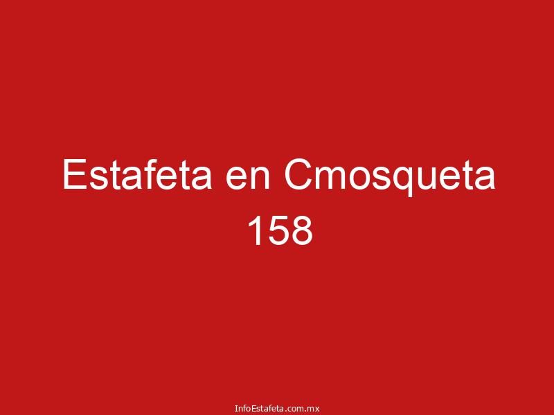 Estafeta en Cmosqueta 158