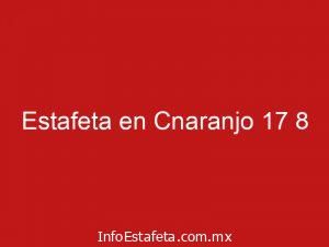Estafeta en Cnaranjo 17 8