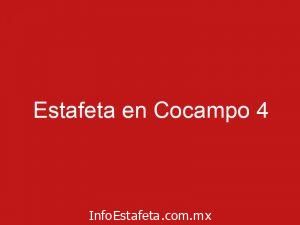 Estafeta en Cocampo 4