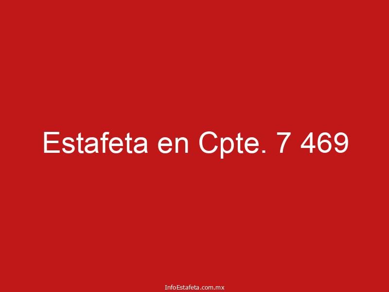 Estafeta en Cpte. 7 469