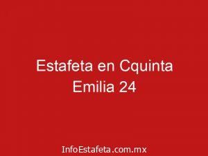 Estafeta en Cquinta Emilia 24
