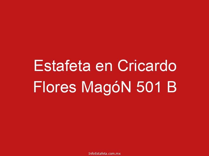 Estafeta en Cricardo Flores MagóN 501 B