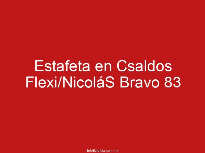 Estafeta en Csaldos Flexi/NicoláS Bravo 83