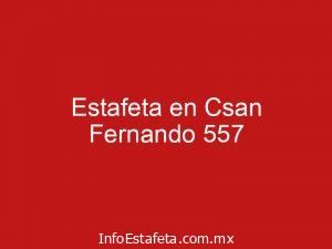 Estafeta en Csan Fernando 557