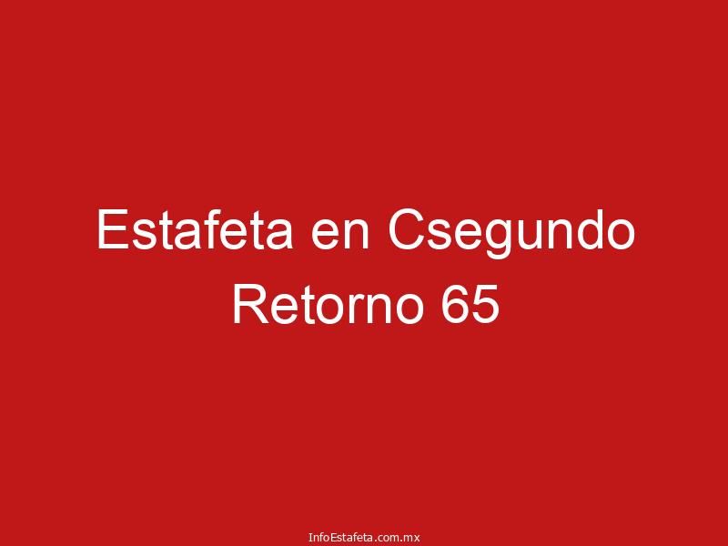 Estafeta en Csegundo Retorno 65