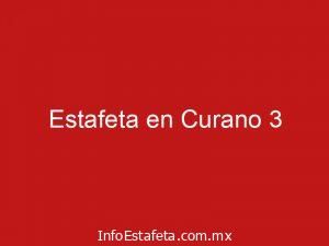 Estafeta en Curano 3