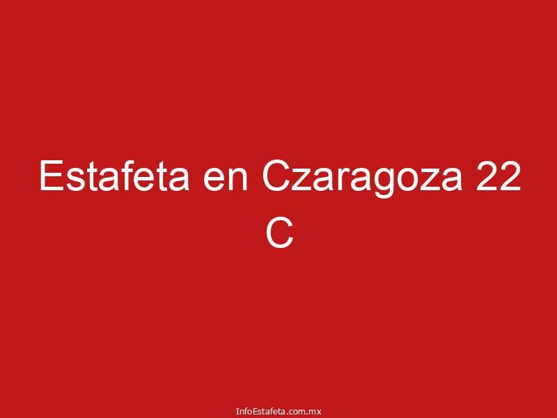 Estafeta en Czaragoza 22 C