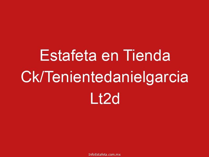 Estafeta en Tienda Ck/Tenientedanielgarcia Lt2d