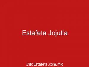 Estafeta Jojutla