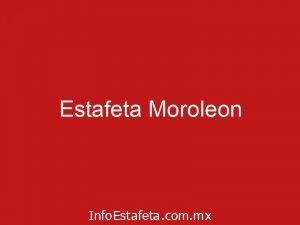 Estafeta Moroleon