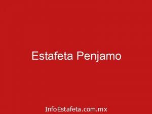 Estafeta Penjamo