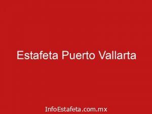 Estafeta Puerto Vallarta