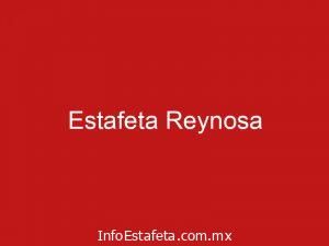 Estafeta Reynosa