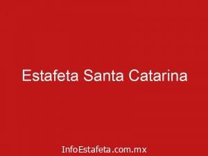 Estafeta Santa Catarina