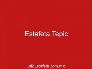 Estafeta Tepic