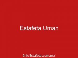Estafeta Uman