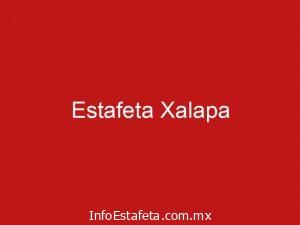 Estafeta Xalapa