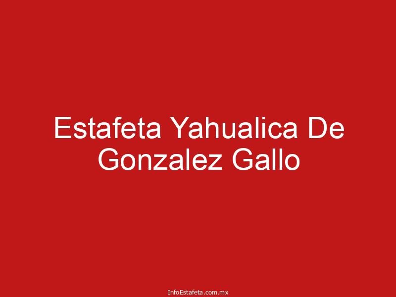 Estafeta Yahualica De Gonzalez Gallo
