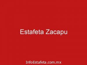 Estafeta Zacapu